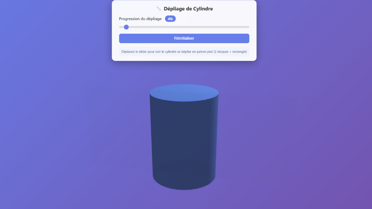 Cylindre Dépliant